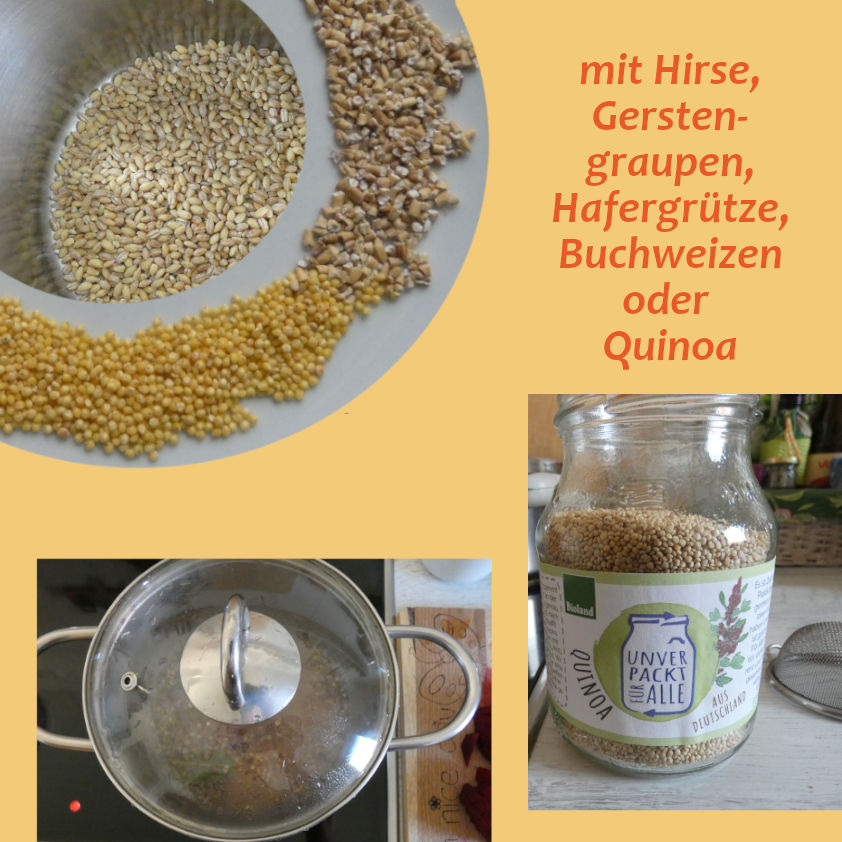 oder noch anderen Körnchen