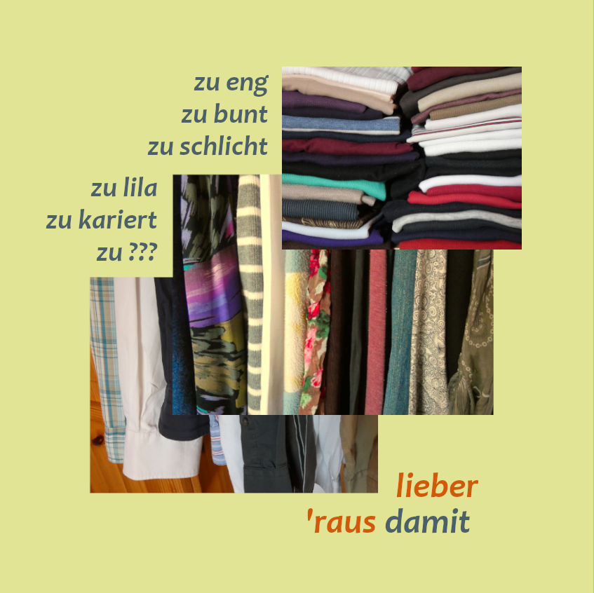 passt nicht mir, aber anderen